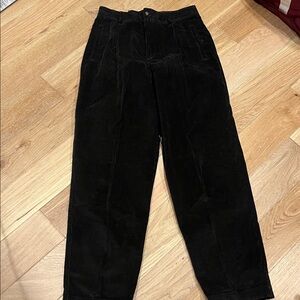 Liz clairborne lizsport chocolate brown corduroy size‎ 10 pants